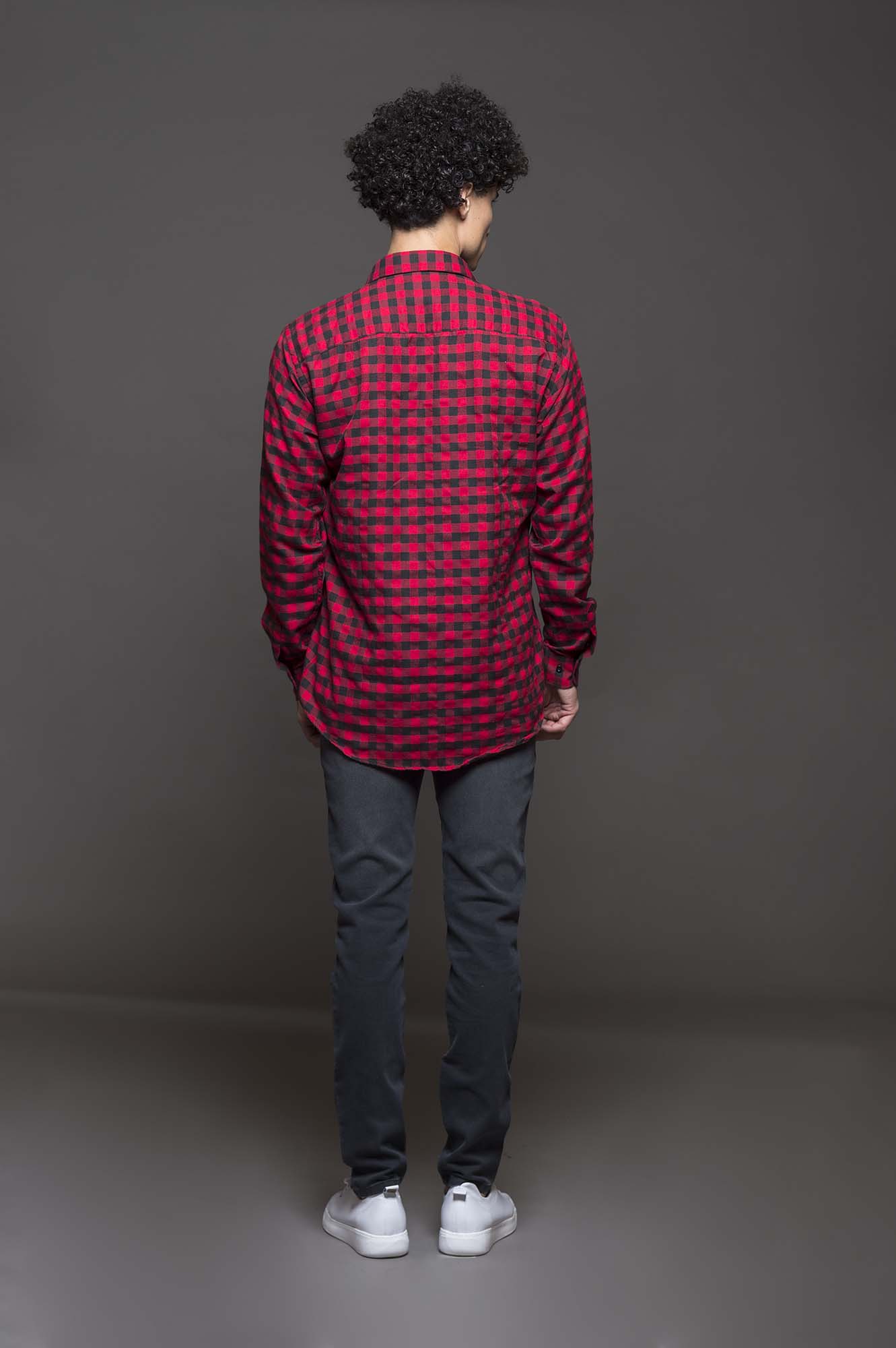 6601VIYMLRO - CAMISA ATKA SKSP ROJO